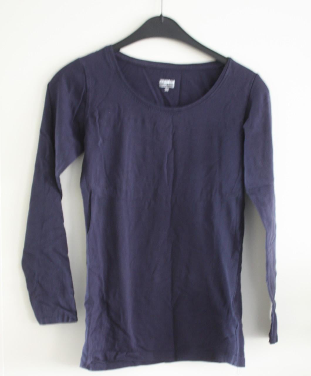 Donkerblauwe truitje  maat 38