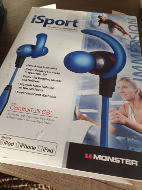 Zgan Monster iSport Achieve BT In-Ear koptelefoon Bluetooth voor sporten...