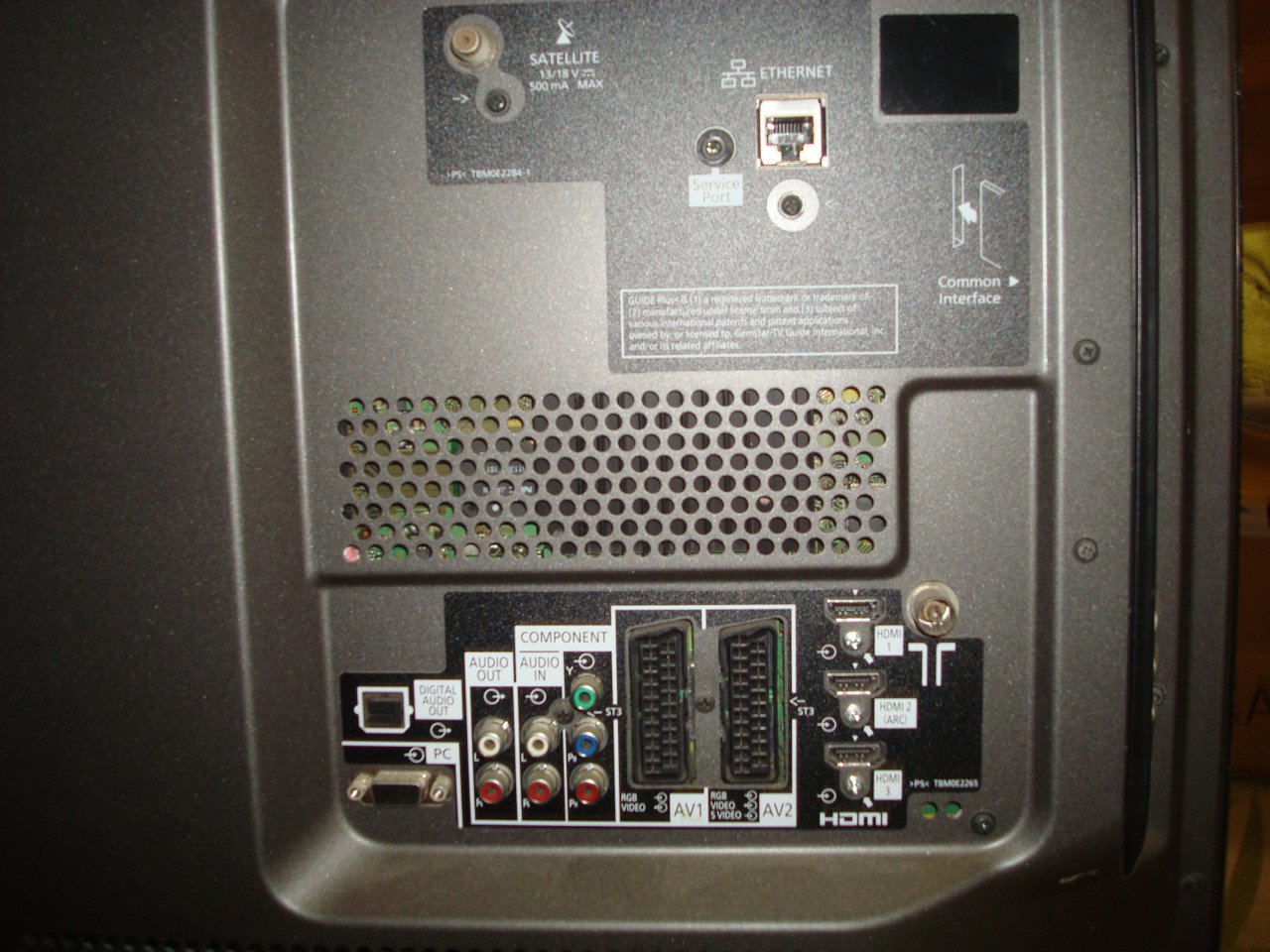 Panasonic TV 127 inch