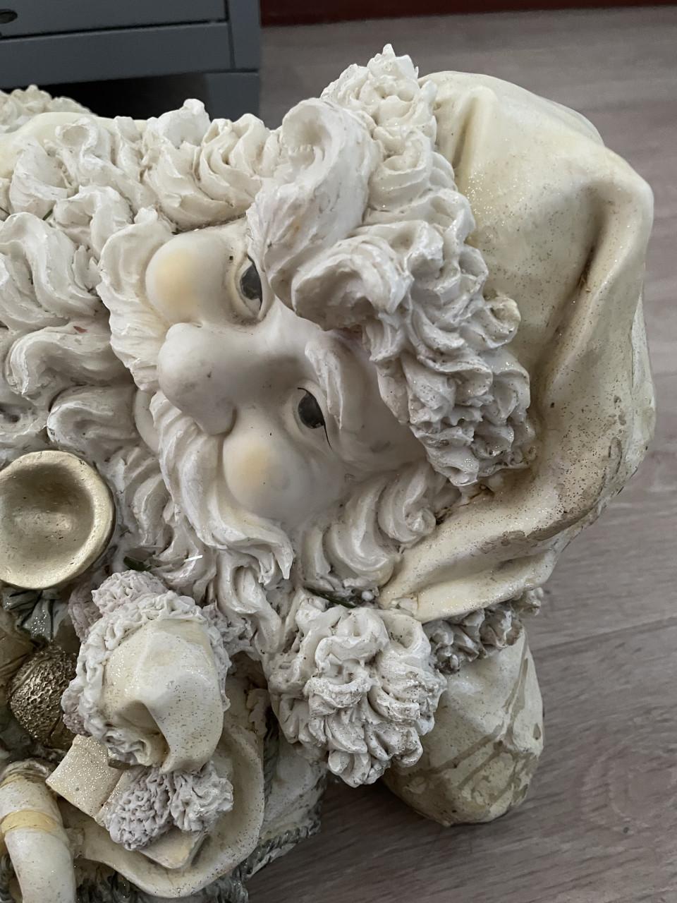 Kerstboom standaard kerstman