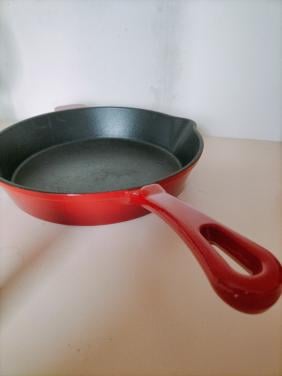 Gietijzeren pan