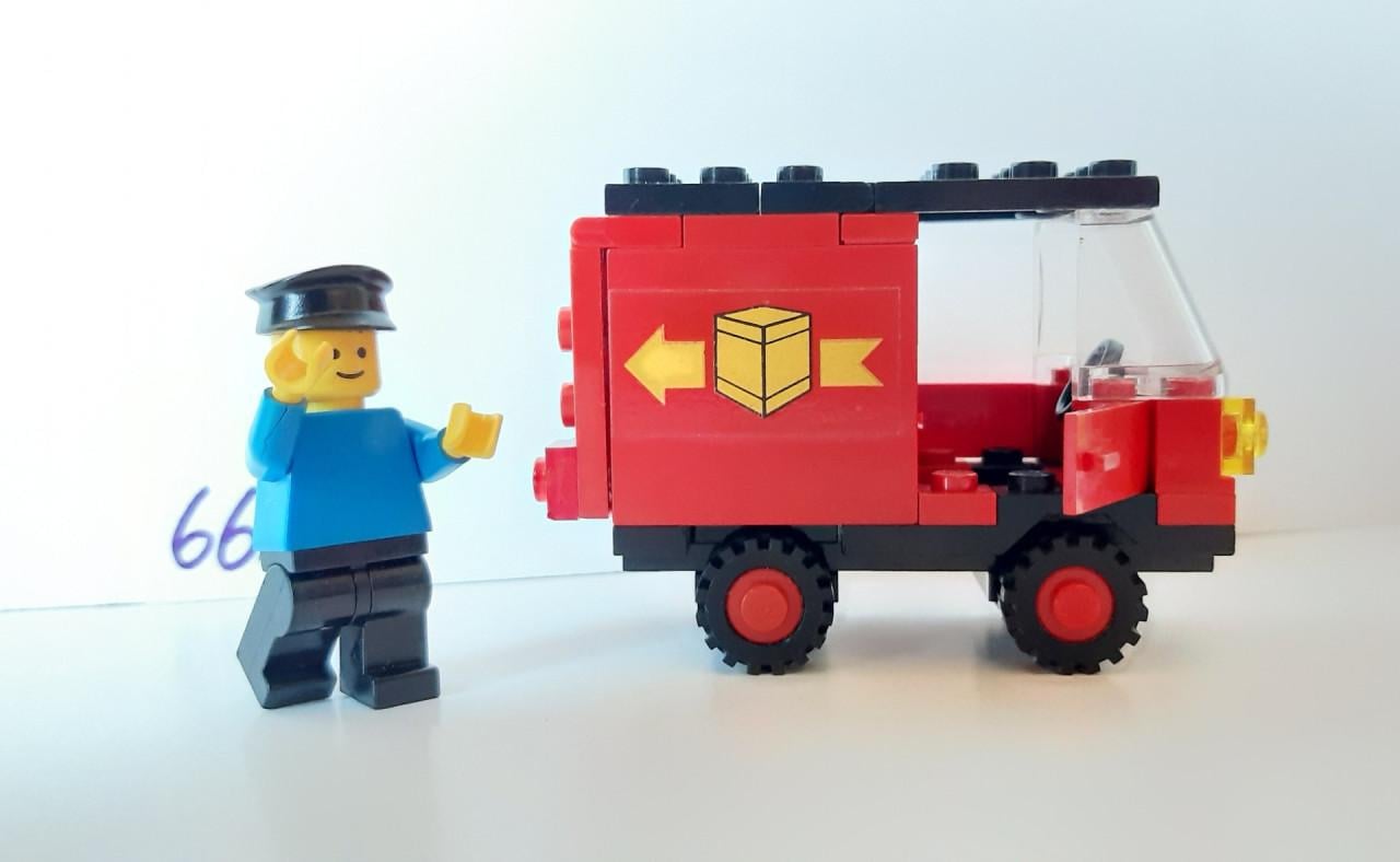 Lego Classic 6624 : pakketbezorger, postbezorger