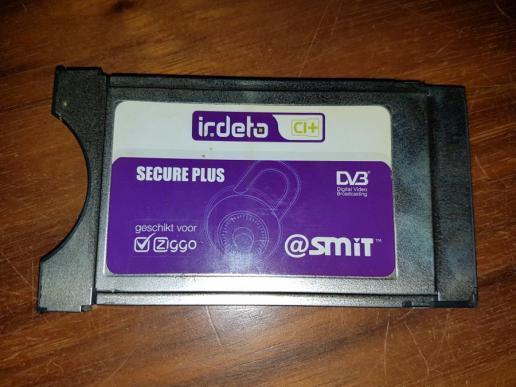 @Smit 1.2 CI+ module met gratis afgemelde Delta Smartcard.
