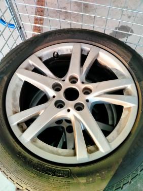BMW velgen en Goodyear winterbanden
