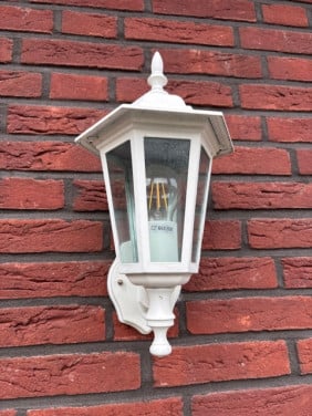 Buitenlamp wit