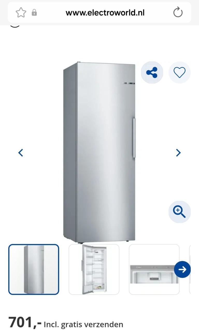 Bosch koelkast KSV33VLEP