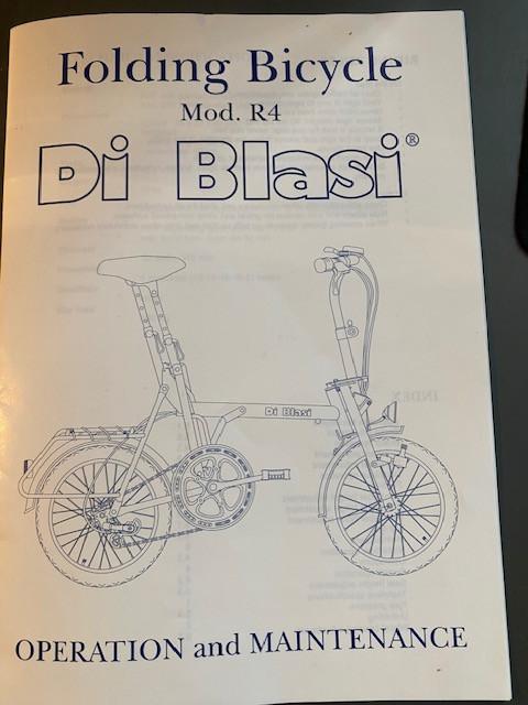 Vouwfiets Di Blasi rvs