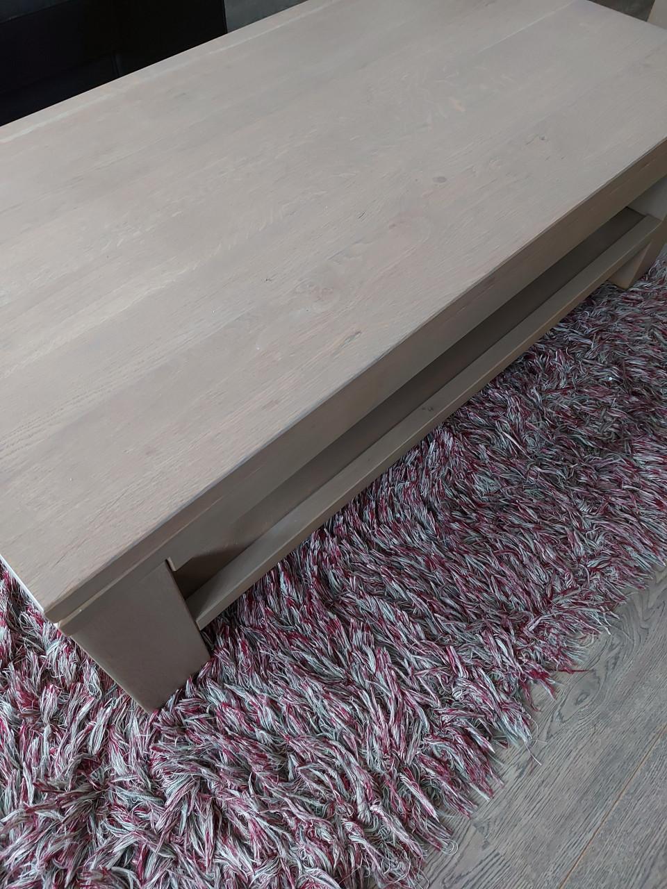 Eettafel/ salontafel/hoektafel