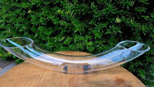 🌺🌿Prachtige 40 cm lange Glazen Buisvaas