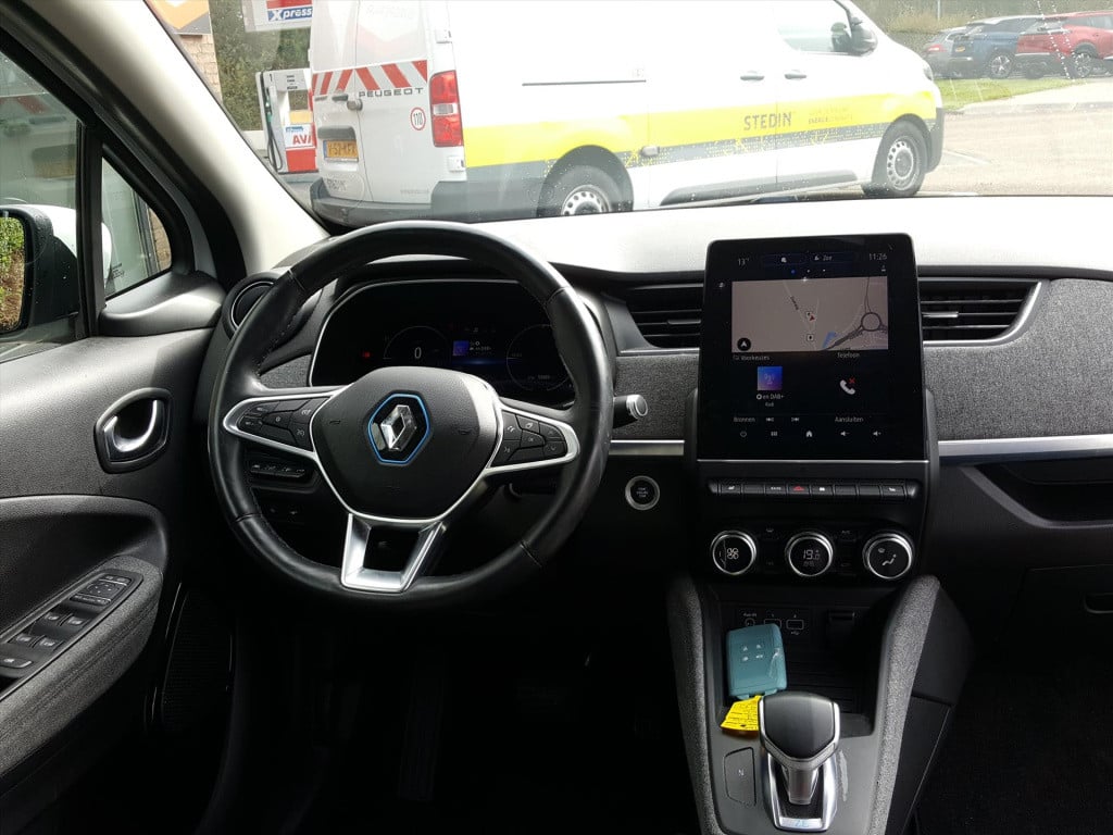 Renault Zoe 135pk intens (batterijkoop) 52kwh 3-fase navigatie | achteruitr