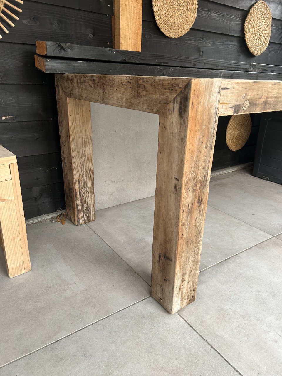 Teak houten tafel