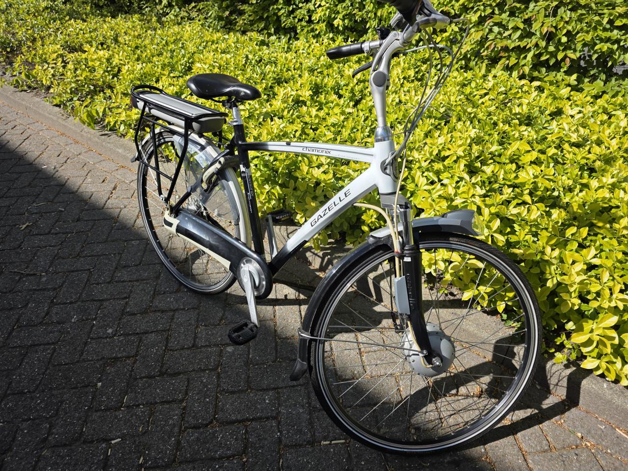Keurig nette Gazelle elektrische heren fiets