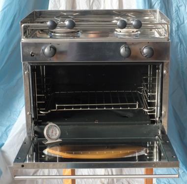 ENO One gasfornuis met oven en cardanische ophanging