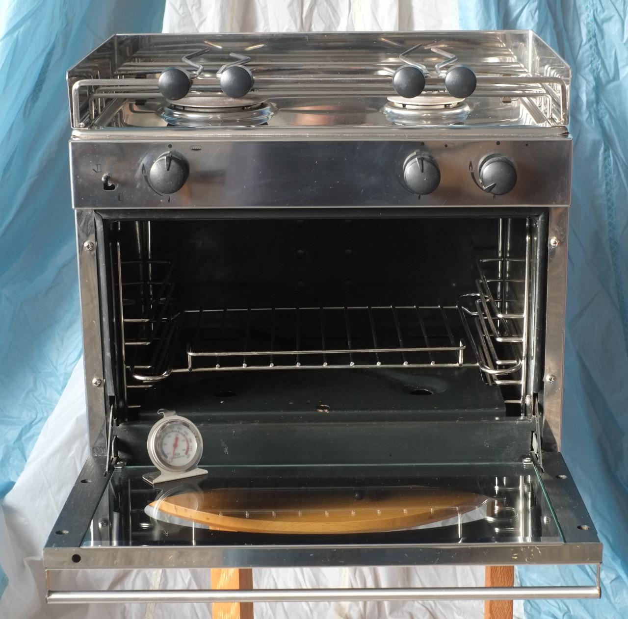 ENO One gasfornuis met oven en cardanische ophanging