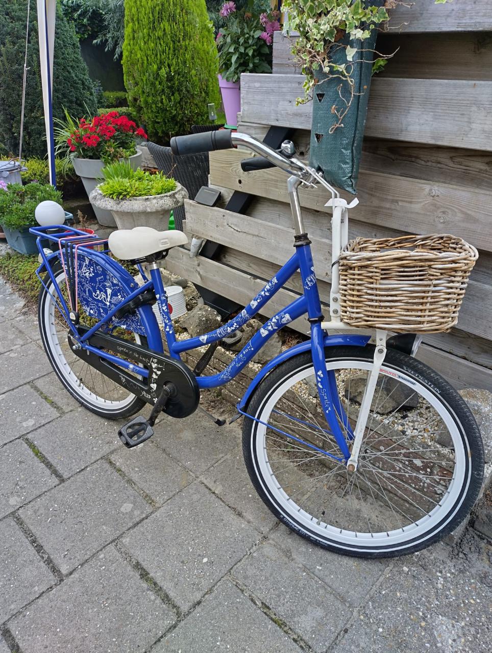 Sparta meisje fiets