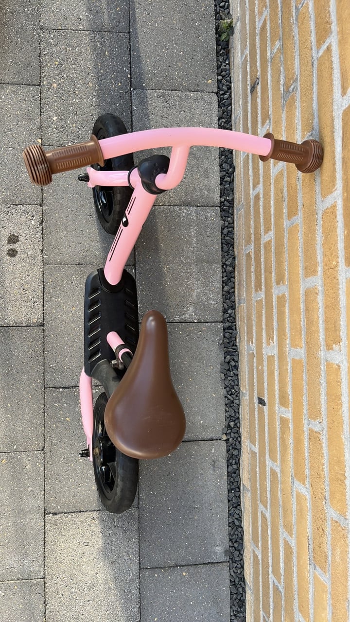 Loopfiets roze bandits angels