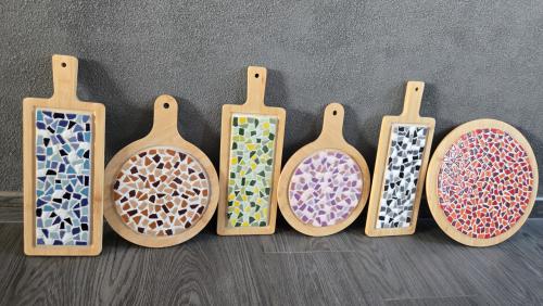 Workshop mozaïek borrelplank
