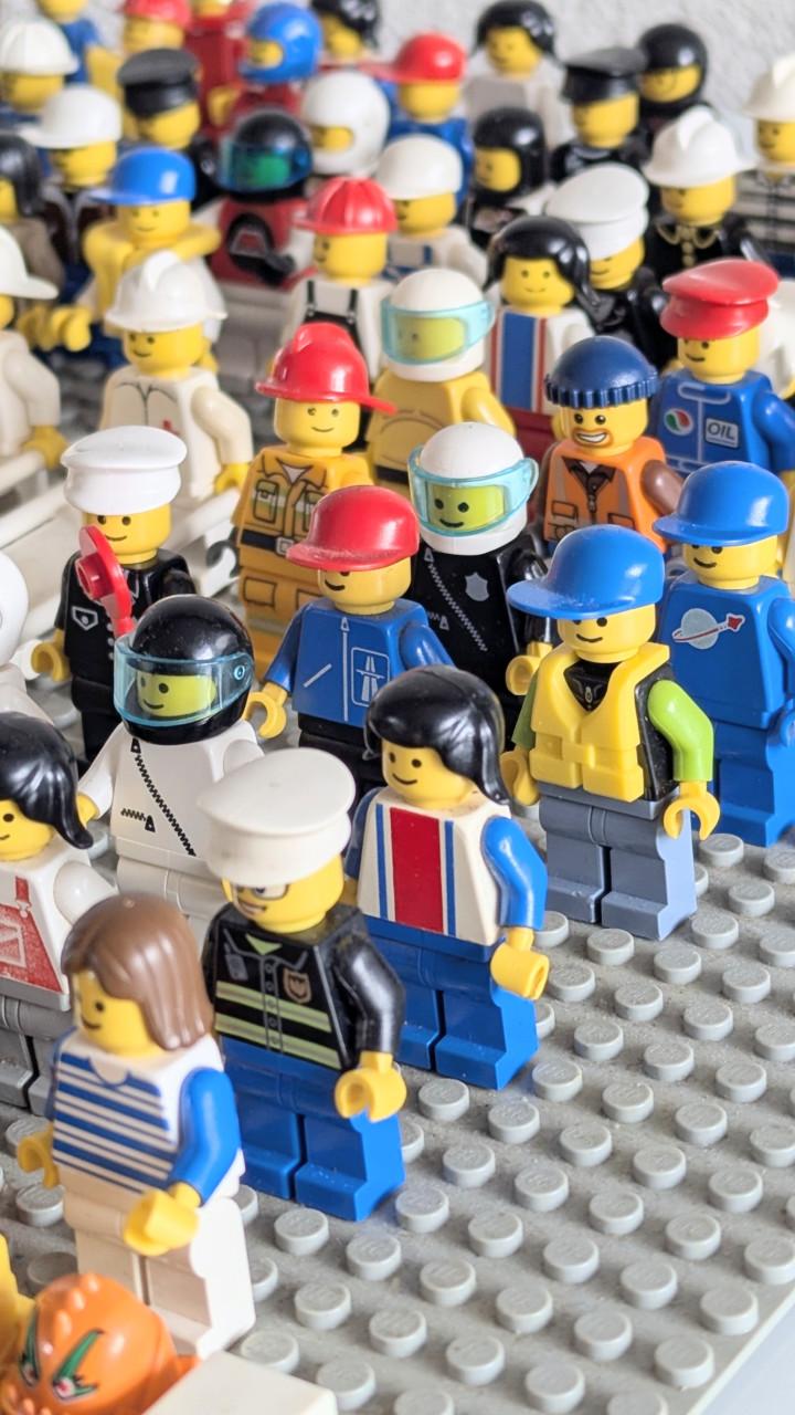 Lego minifiguren 140 stuks