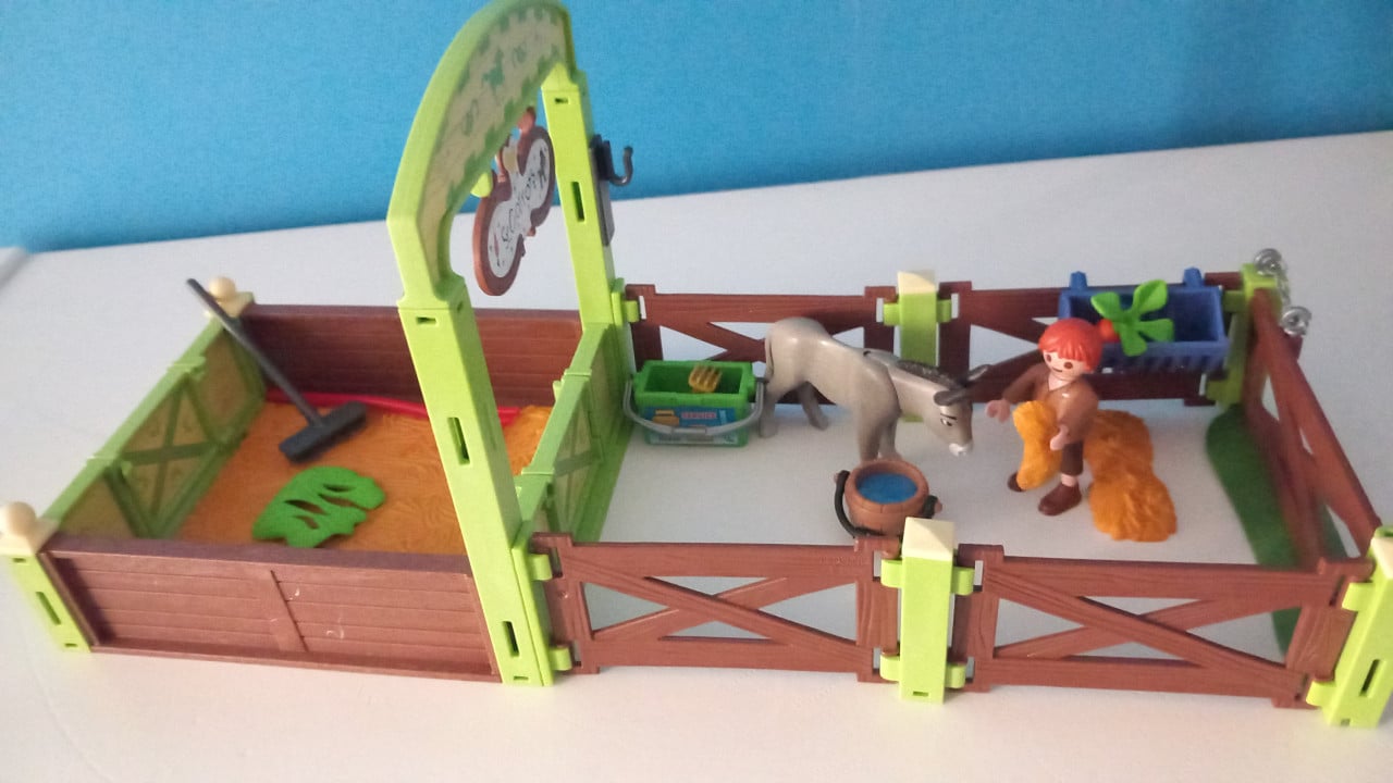 Playmobil Spirit met knip en worteltje set 70120