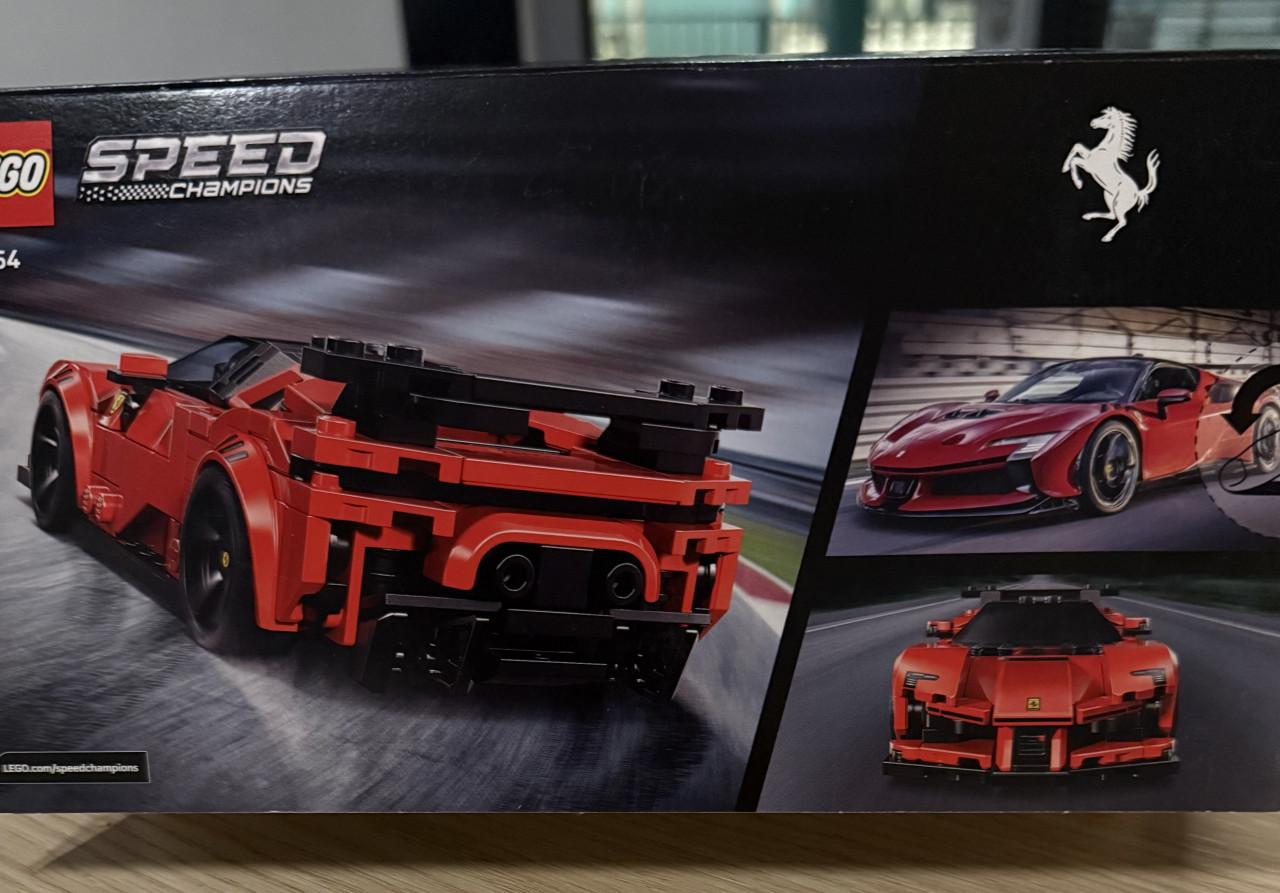 Lego Speed Champion 77254 Ferrari SF90 XX Stradale ZGAN