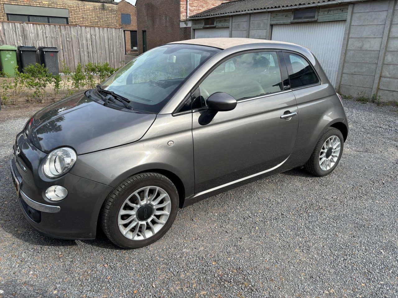Fiat 500c grijs MOET NU WEG
