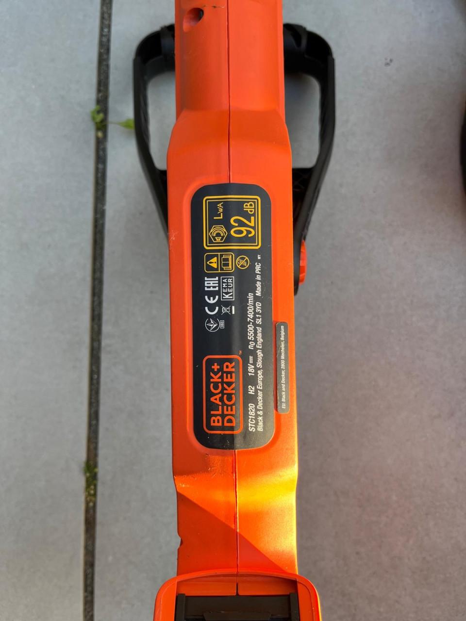 BLACK+DECKER 3-in-1 grastrimmer – 18V