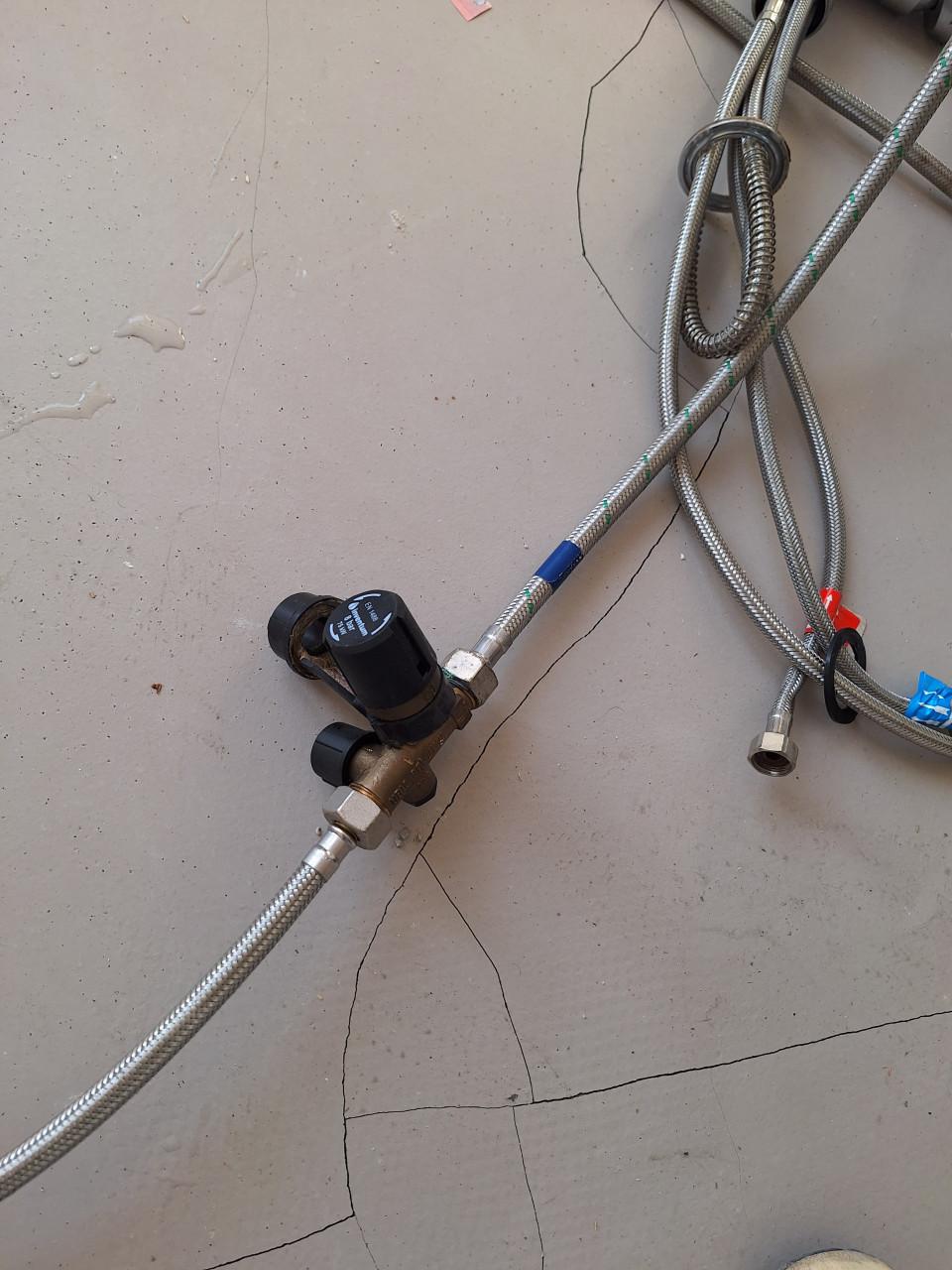 Thermostaat kraan met boiler