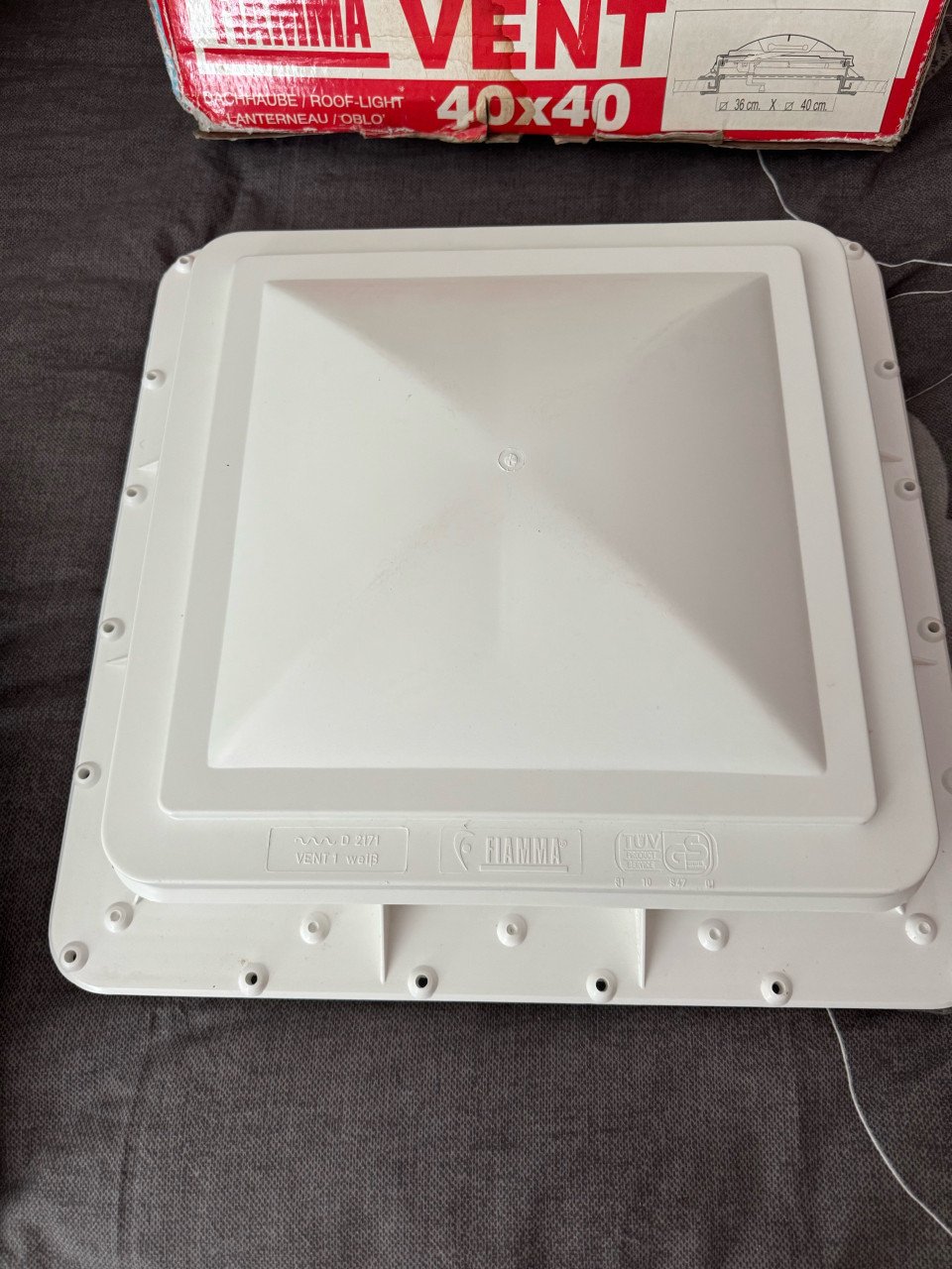 Dakroof universeel voor caravan