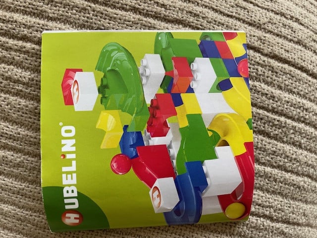 Complete Hubelino knikkerbaan 55-delig, set baanelementen