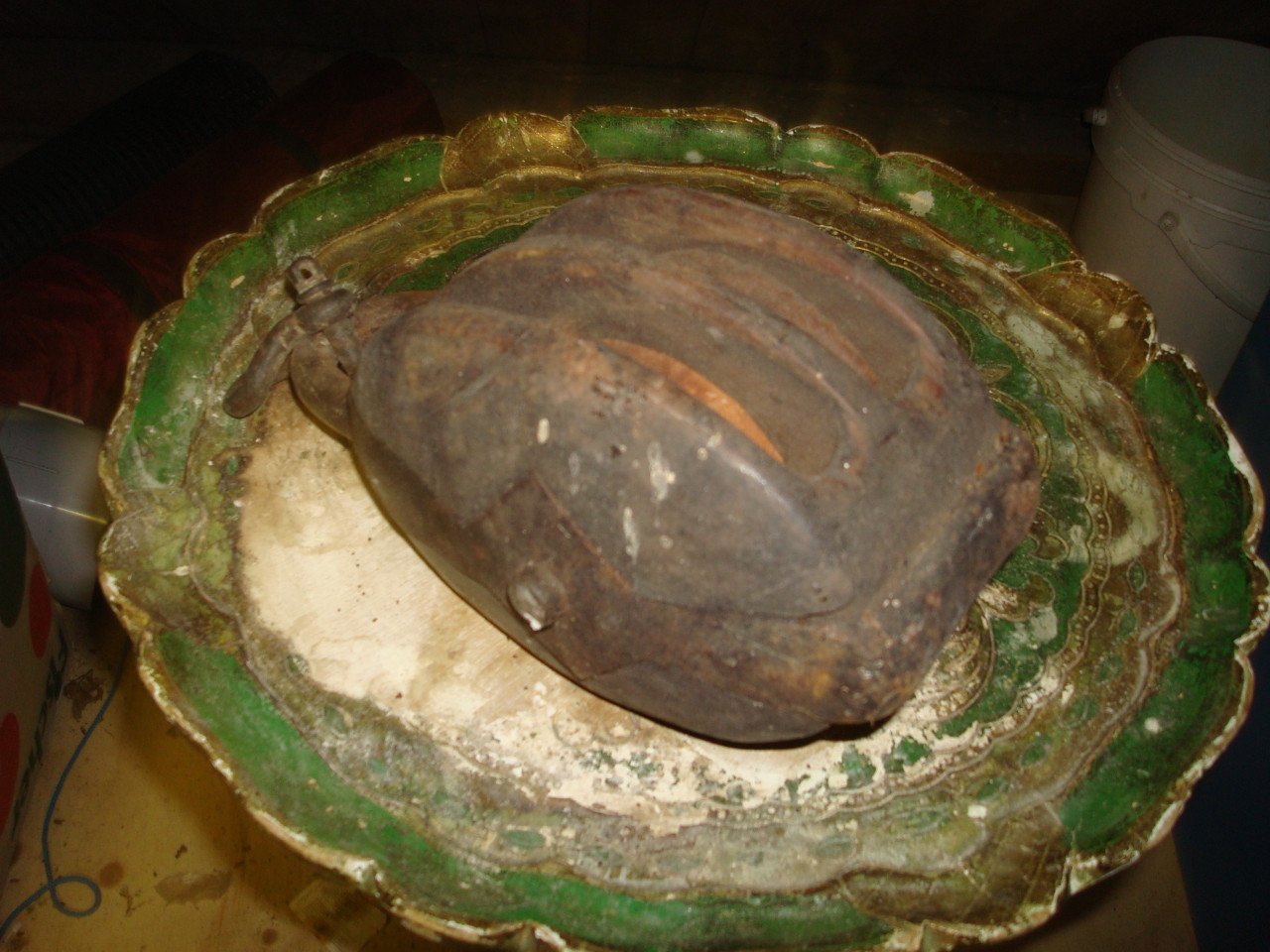 Scheepsantiek dubbelschijfsblok