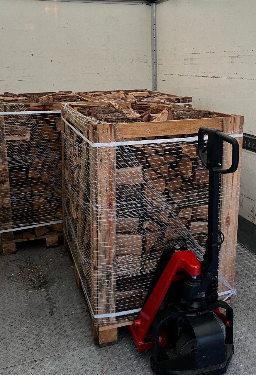 Ovengedroogd haardhout brandhout