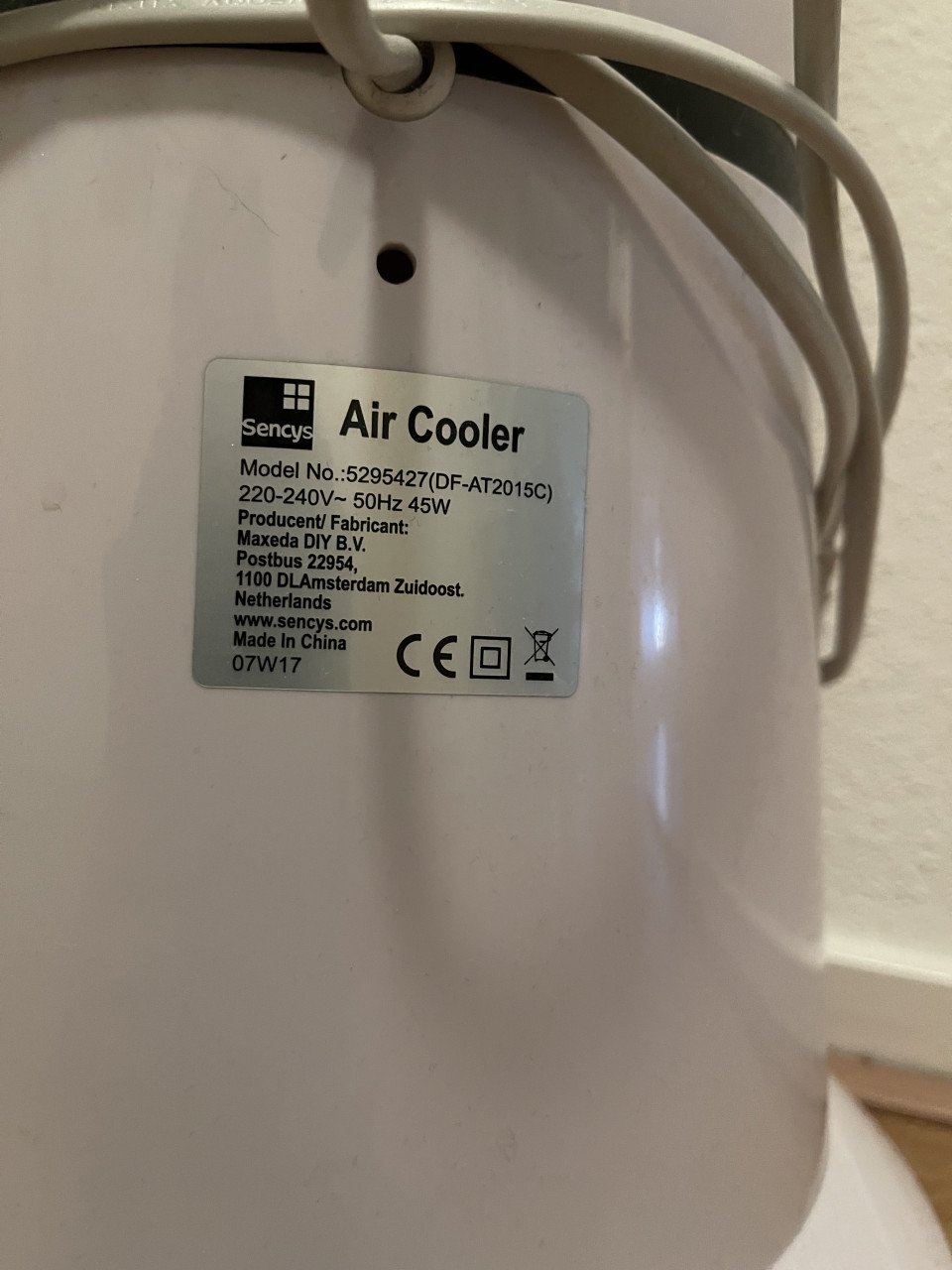 Air cooler sensys