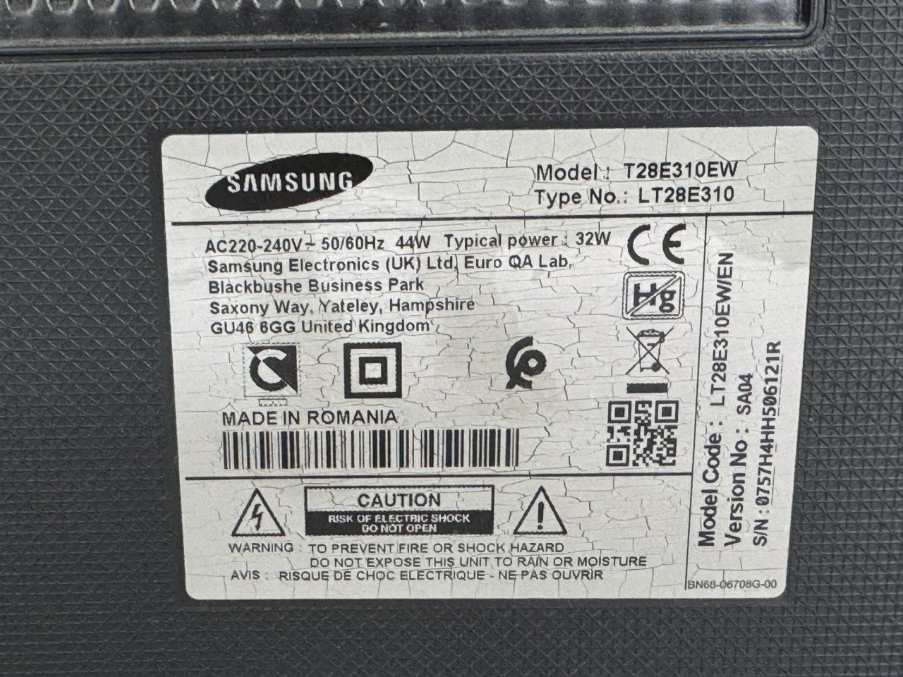 TV Monitor 28 inch HD-Ready Samsung