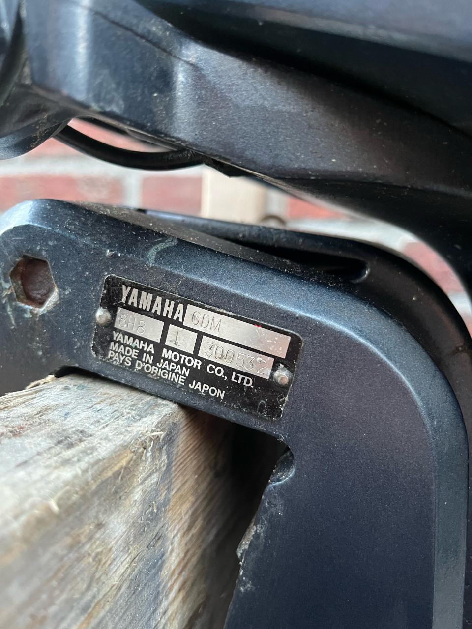 Yamaha 6pk 2-takt langstaart