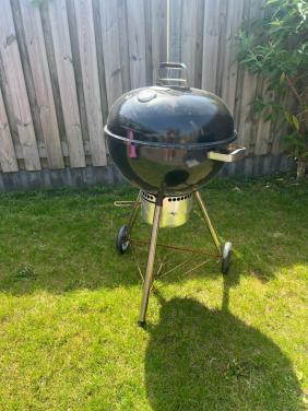 Gebruikte barbecue