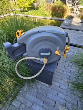 Tuinslang/ haspel Hazelock 10 meter
