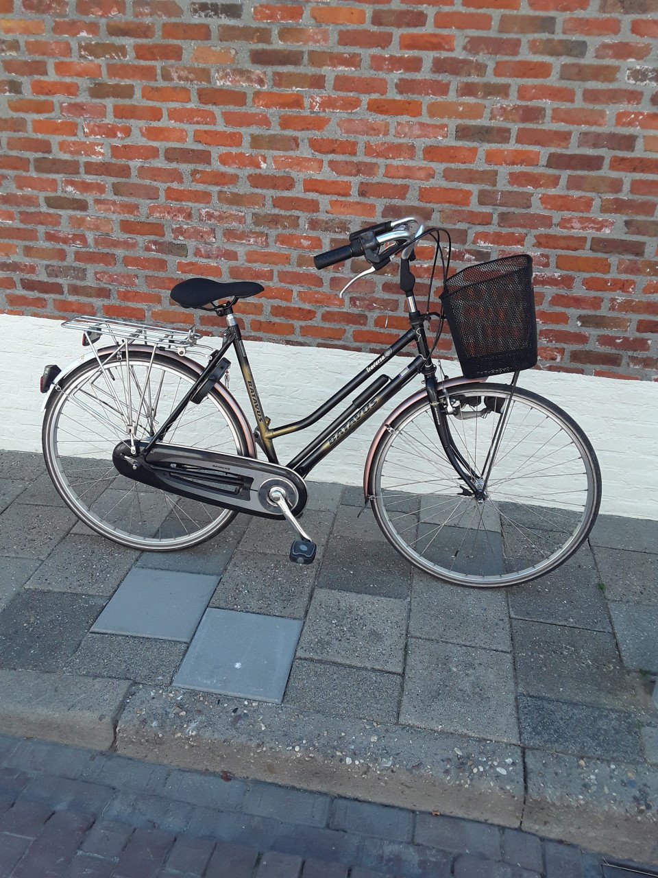 Te koop een stad/dorp/station fiets