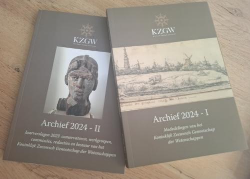 Archief 2024, door Henk Nellen. Kon. Zeeuwsch Genootsch. der Wetenschappen
