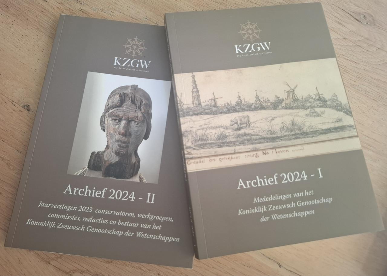 Archief 2024, door Henk Nellen. Kon. Zeeuwsch Genootsch. der Wetenschappen