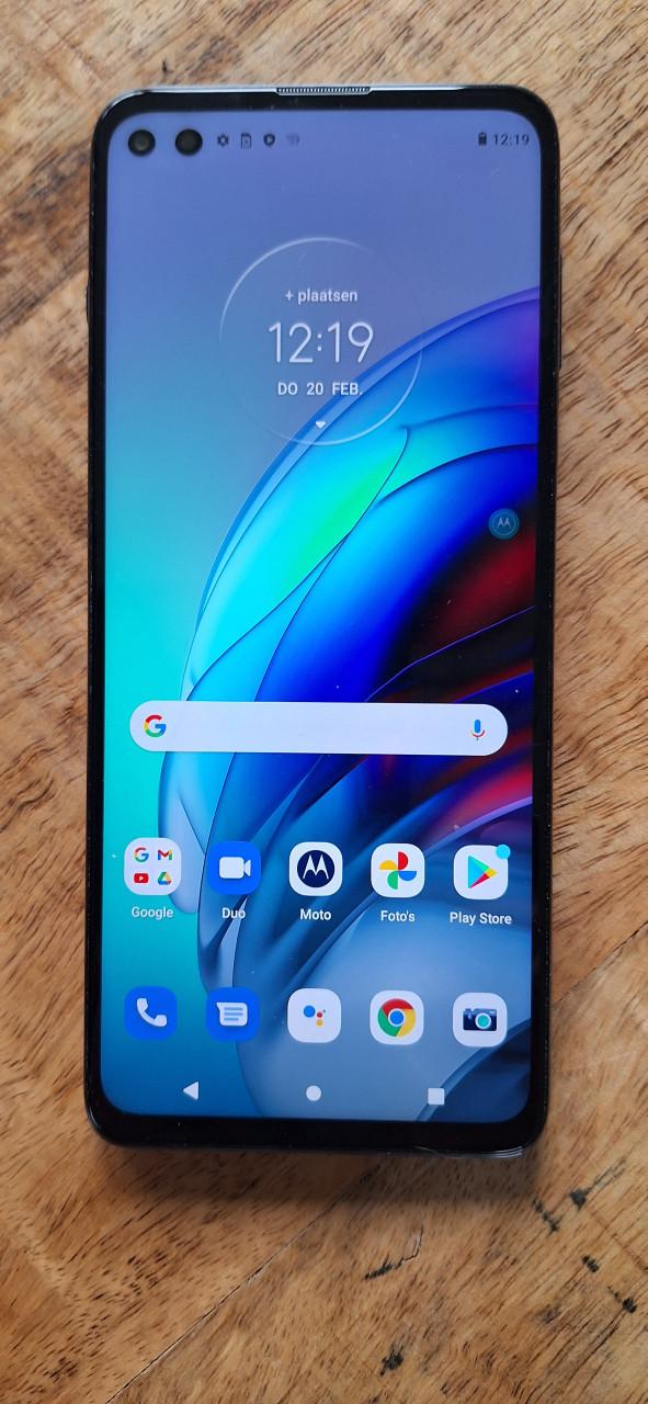 Motorola 100G 5G prachtig blauw 128gb+8