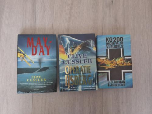 Diverse boeken thrillers