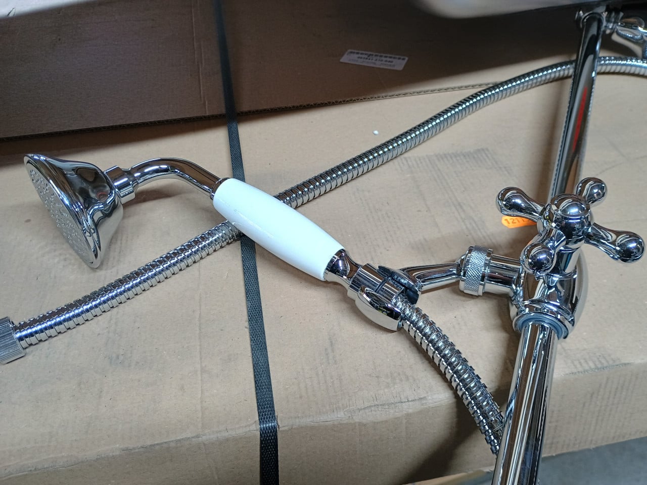 Douche kop met glijstang nieuwe