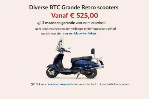 🛵 Tweedehands snorscooters – vanaf slechts € 525