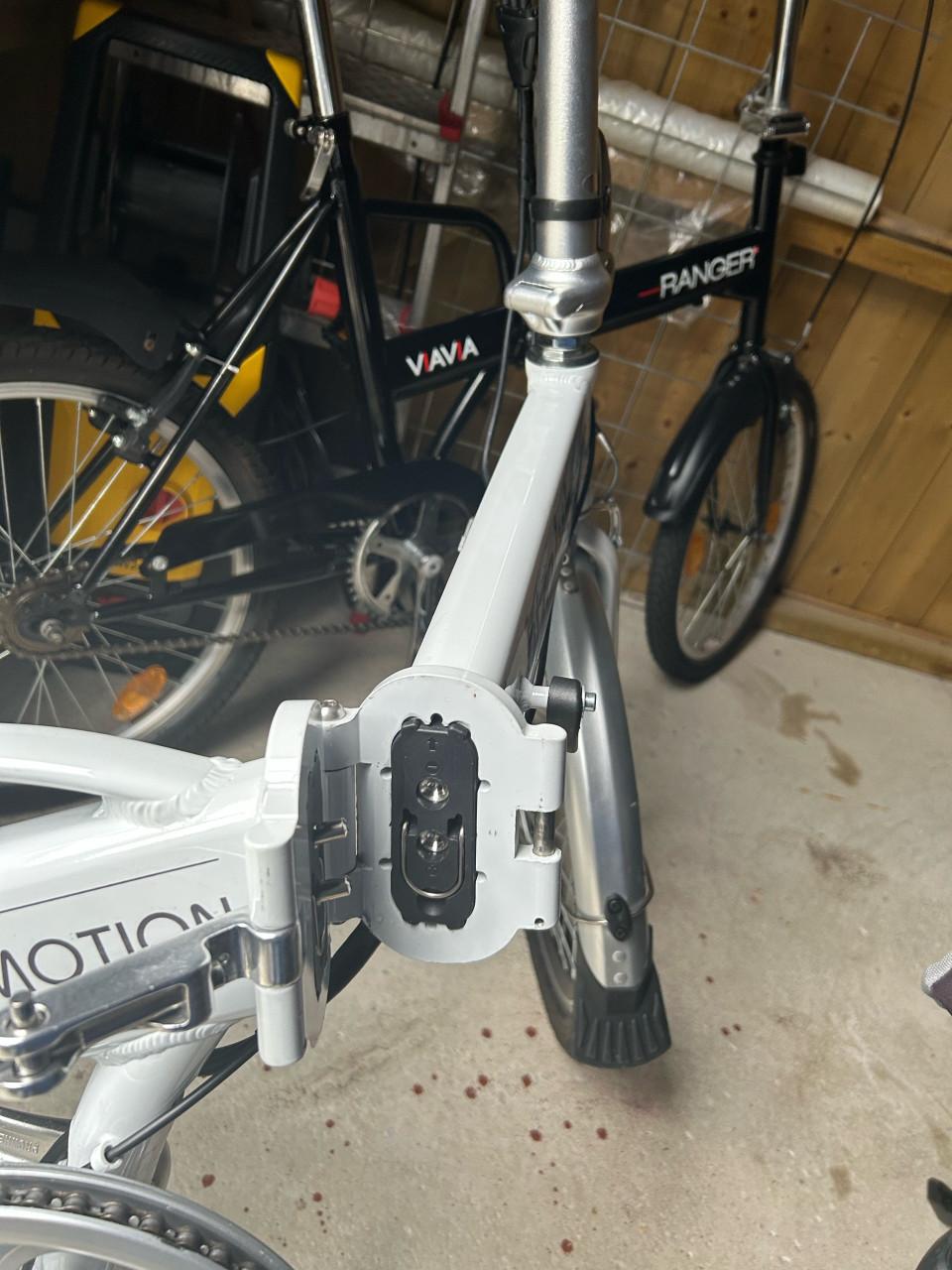 Elektrische vouwfiets (km-stand 268)