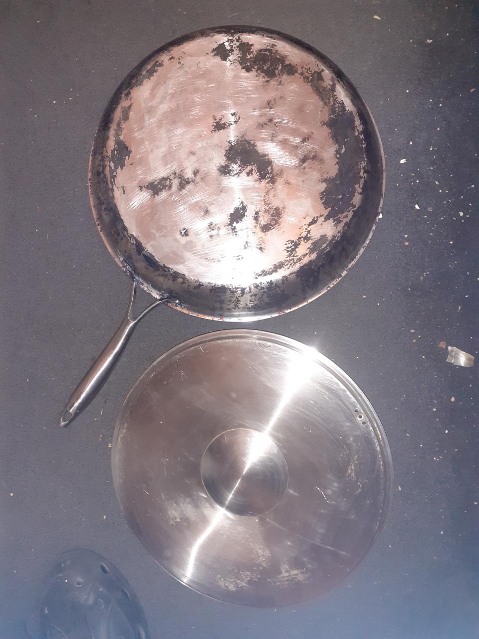 Gietijzeren braadpan - 5L - 26cm - Oranje / Rood