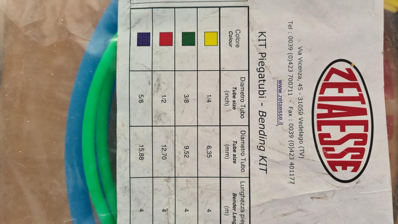 Buigveer airco leiding