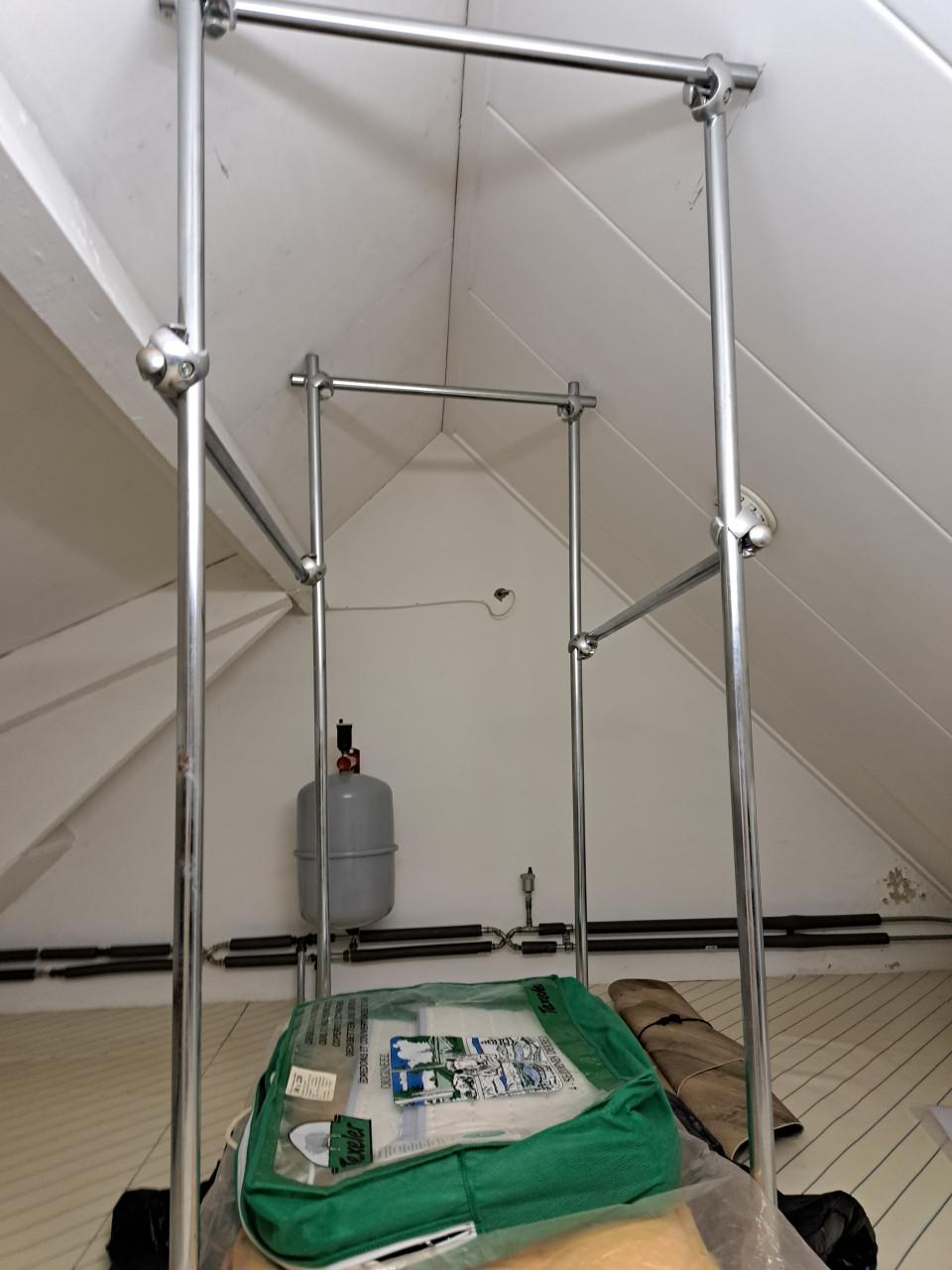 Kledingrek demontabel