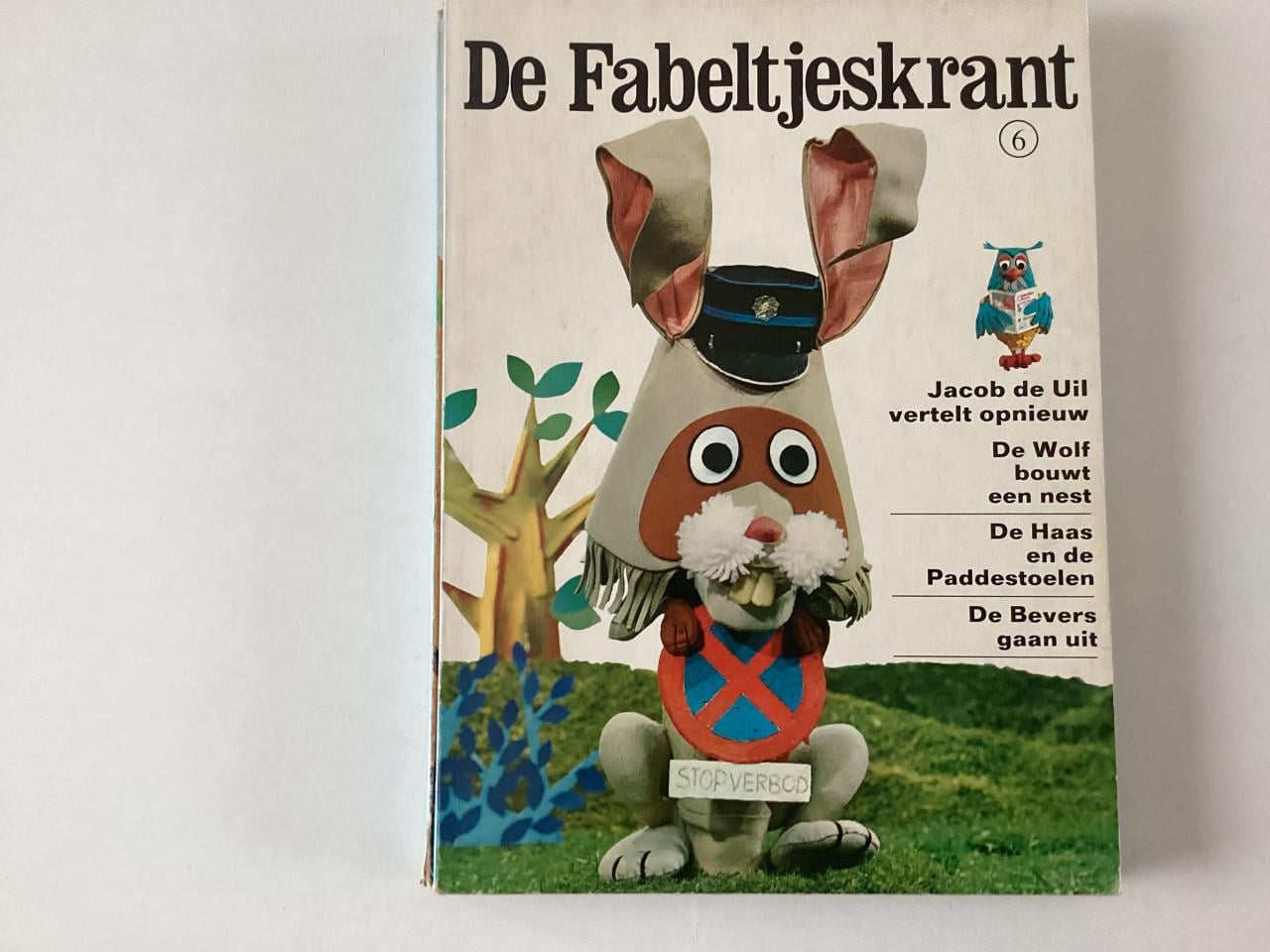 Verschillende boekjes van de Fabeltjeskrant.
