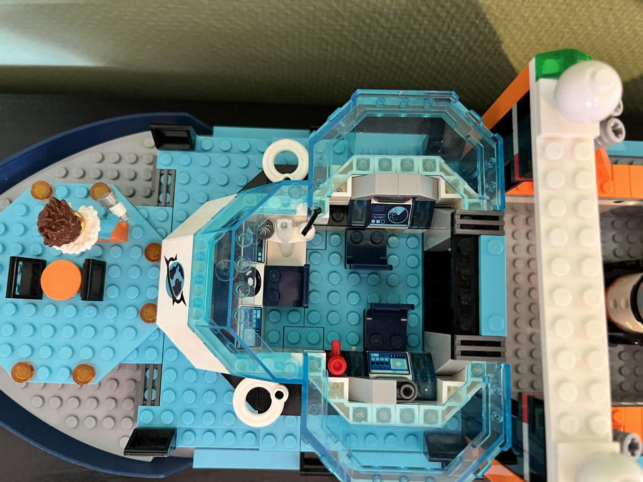 Lego City poolonderzoek boot 60368