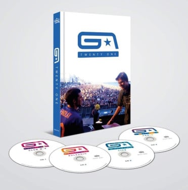 Groove Armada ‎– Twenty One 4 CD, Compilation Box Set